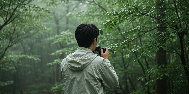 雨の日こそ、自然と向き合える特別なキャンプ体験