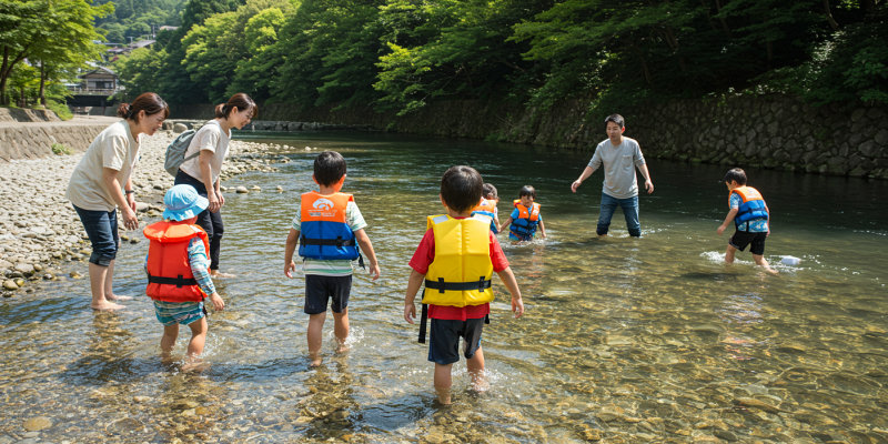 子供と一緒に川沿いキャンプを楽しむために